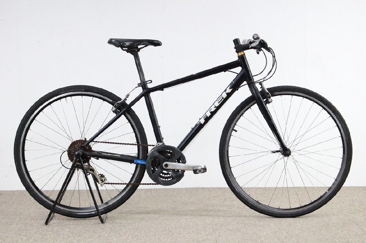 お買い得，安い 現状品 TREK トレック FX2 クロスバイク 700&times;35C シマノ 3&times;8変速 ブラック Mサイズ 試乗済み 12-H048/1/260(Mサイズ)｜売買されたオークション情報、yahooの商品情報をアーカイブ公開 - オーク Mサイズ