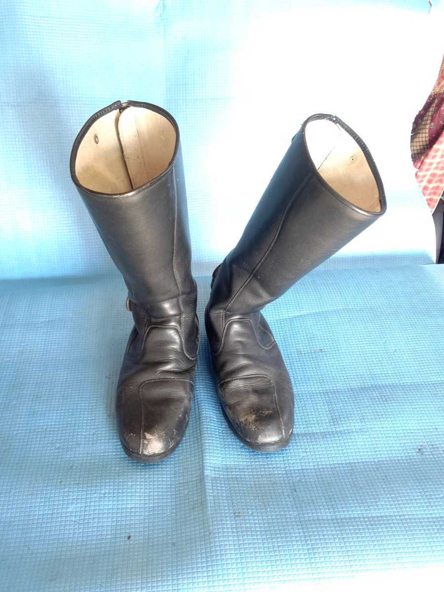 特攻ブーツ 本革 旧車會 高級牛革 国内生産の旧車乗りの