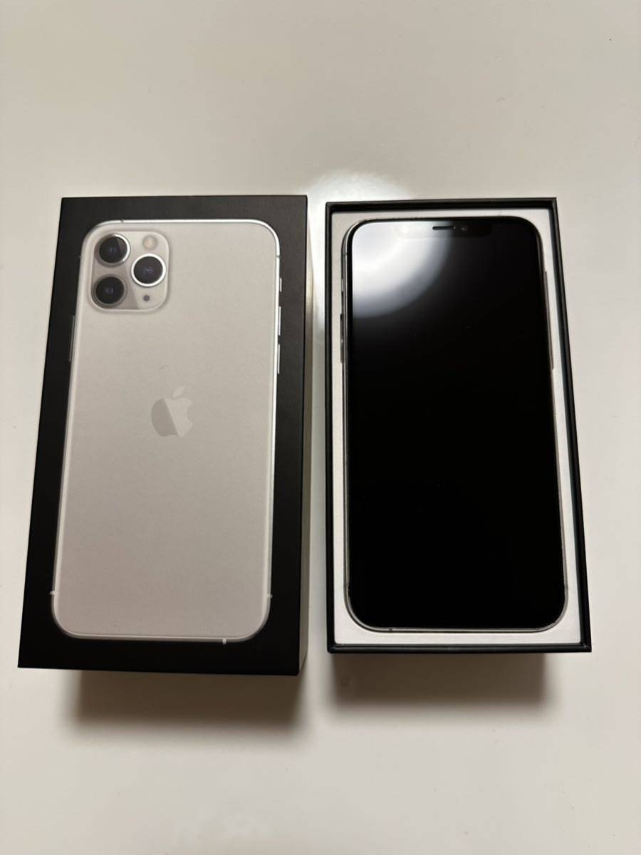 ☆ Apple iPhone 11 pro 256GB シルバー SIMフリー 超美品 ☆ - iPhone
