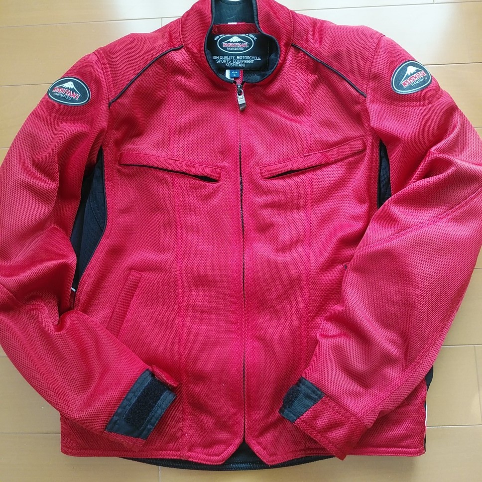 KUSHITANI クシタニ メッシュジャケット レッド 赤 サイズL 中古美品