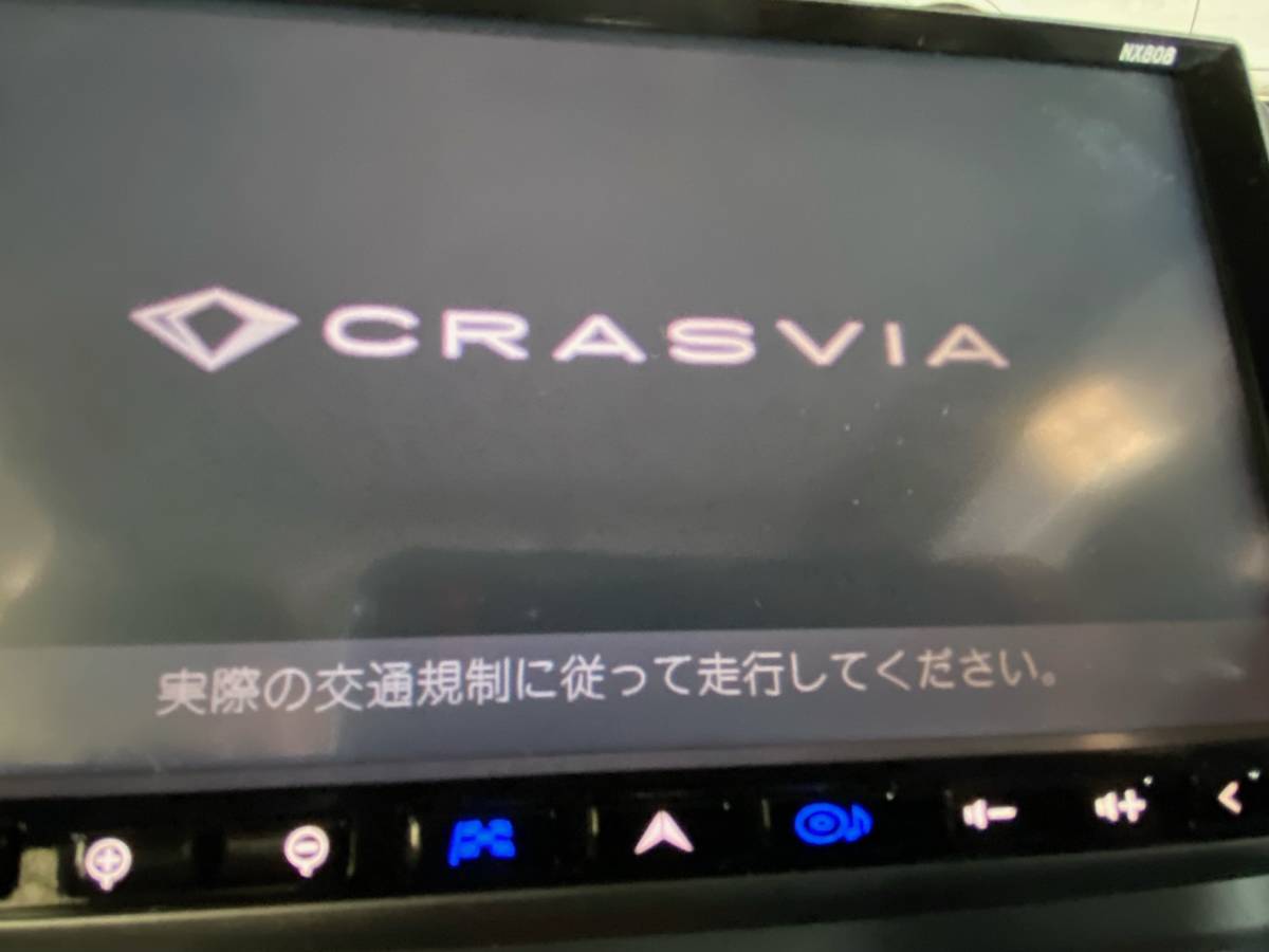 ○カーナビ クラリオン NX808 Bluetooth USB DVD/CD メモリーナビ