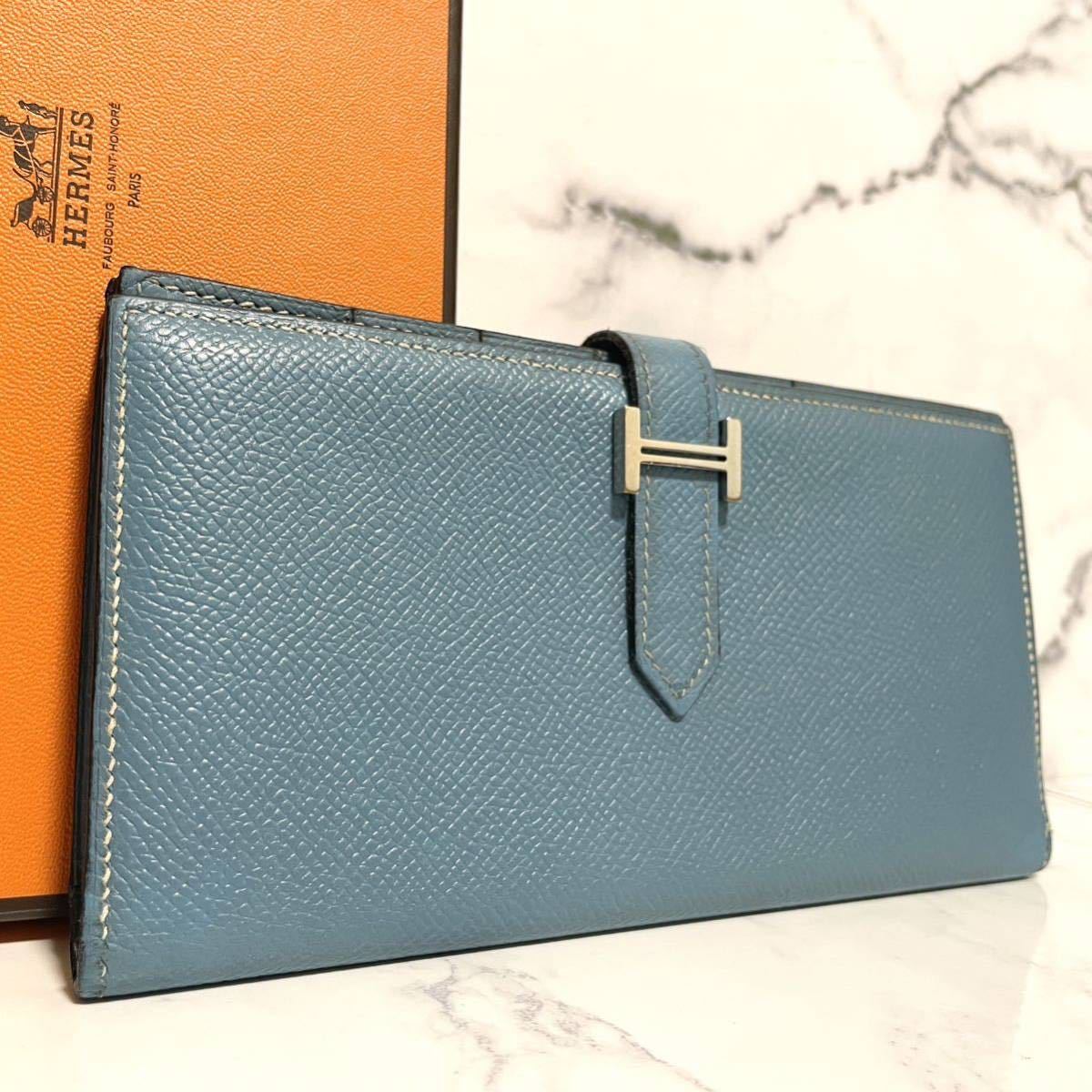 HERMES ベアン スフレ エルメス 長財布 ベアンスフレ - 希少⁄美品 