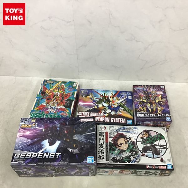 1円〜 スーパーロボット大戦OG HG ゲシュペンスト、SDW HEROES 窮奇ストライクフリーダムガンダム他