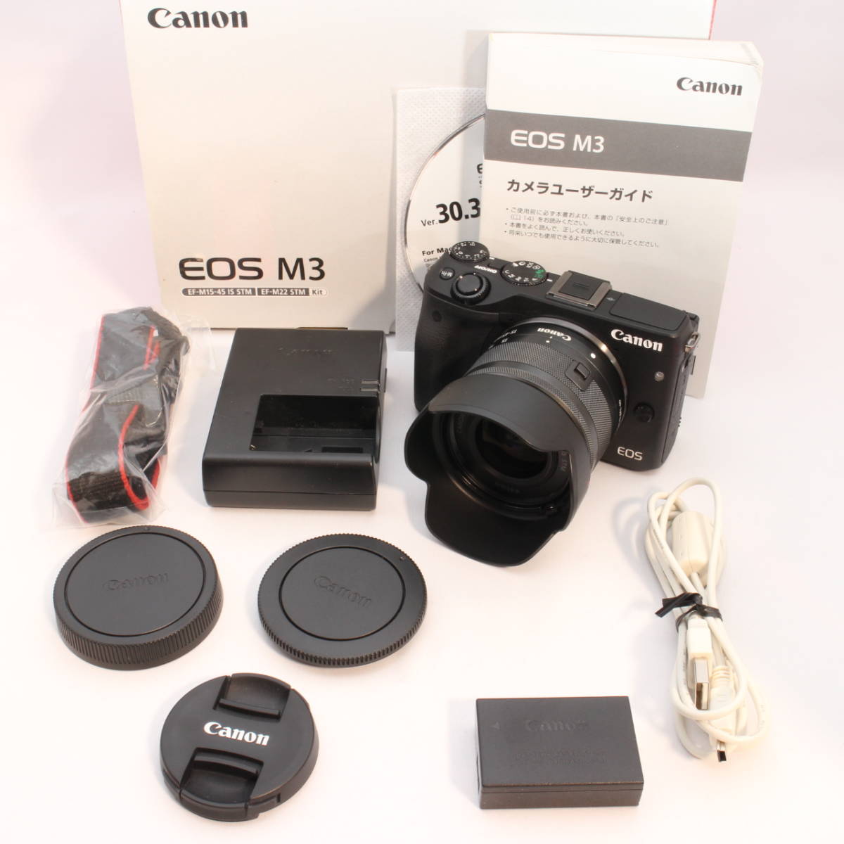 1円～ Canon キヤノン EOS Kiss X10 一眼レフカメラ EFS 18-55mm 他 箱