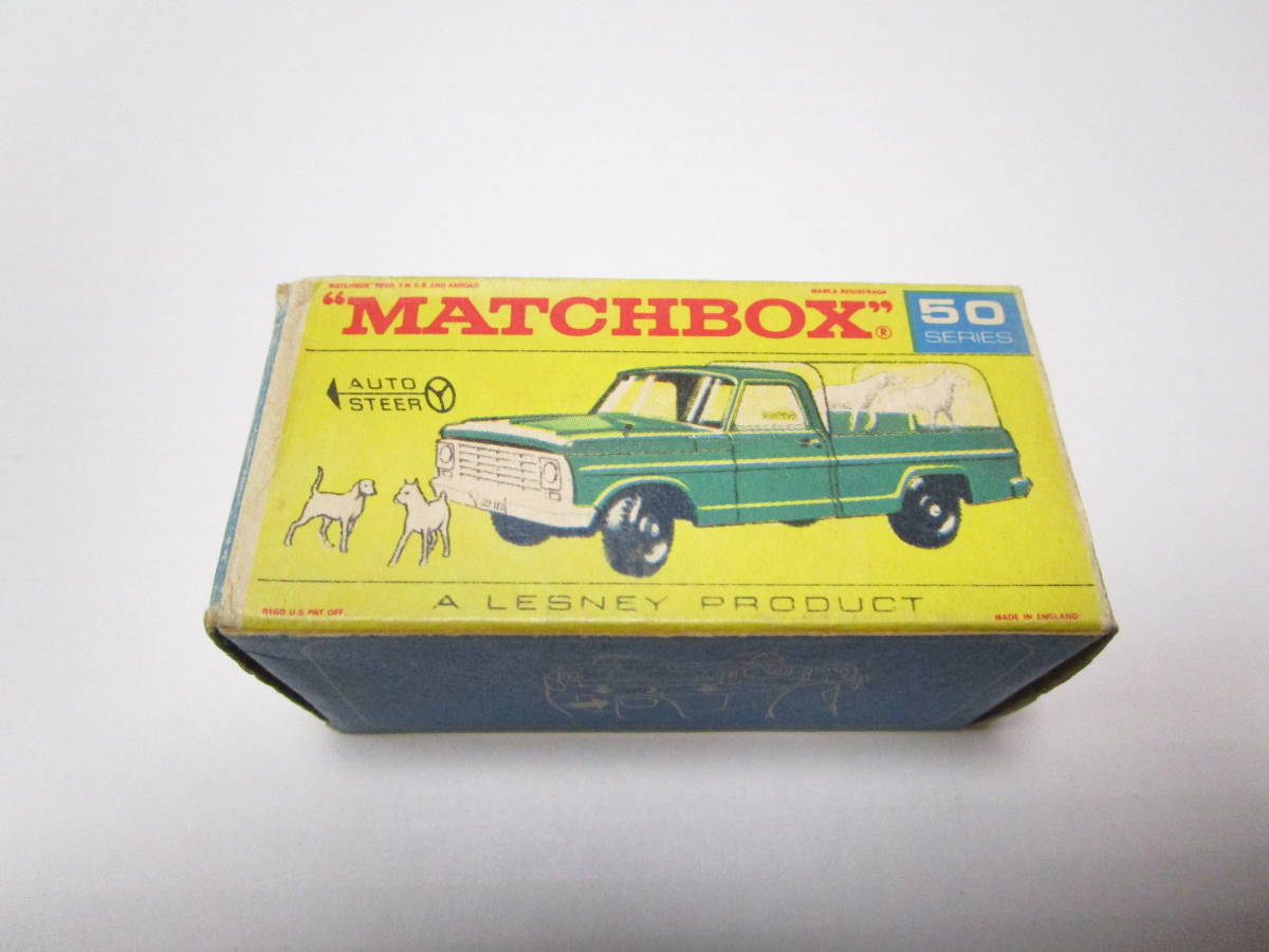 マッチボックス　NO.50　KENNEL TRUCK　ケンネル トラック 