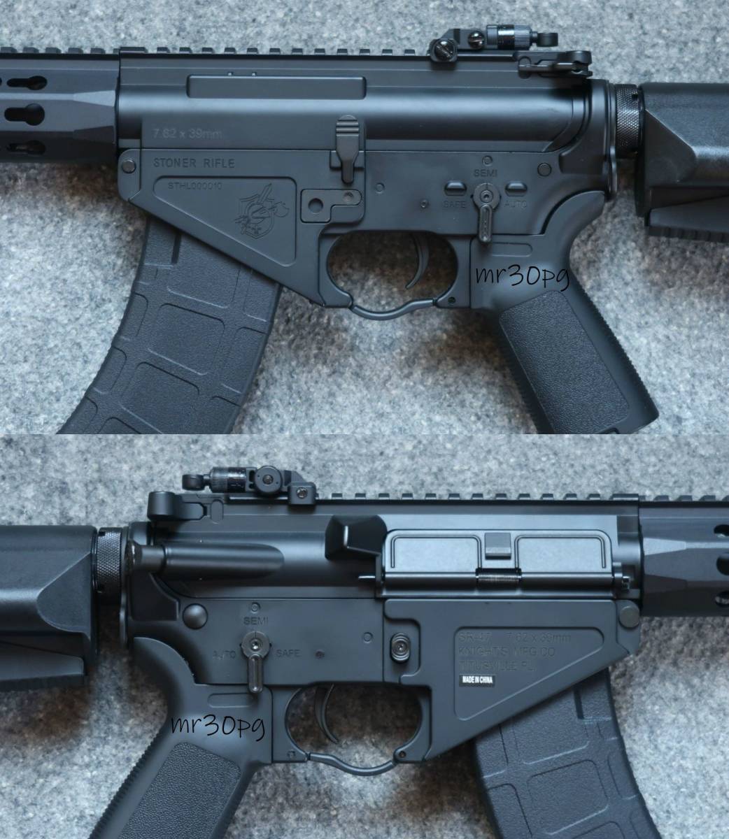 電子ETU搭載 CYMA/MATRIX製 KNIGHT'S ARMAMENT KAC SR-47 7.62×39mm URX4 KEYMOD ...