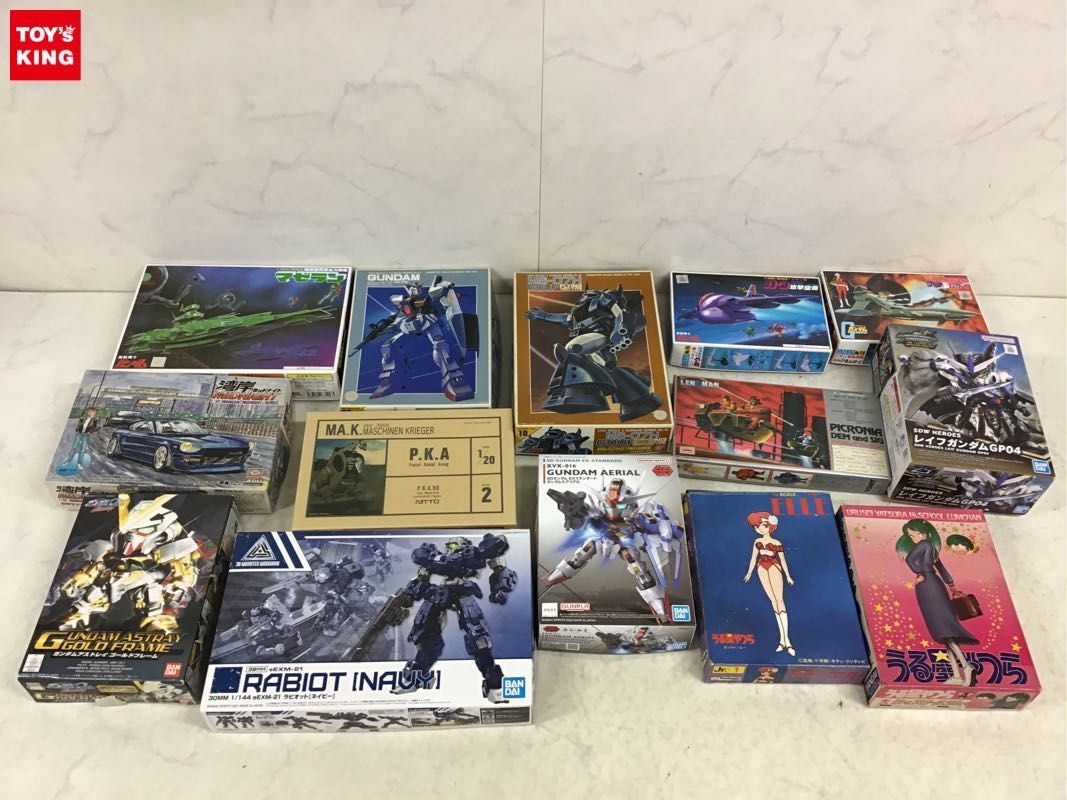 1円〜 同梱不可 ジャンク SDガンダム ガンダムエアリアル、うる星やつら ハイスクールラムちゃん 他