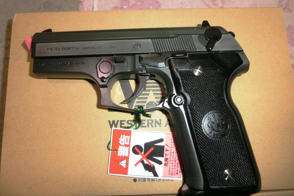 ウェスタンアームズ WA ベレッタ M8045 クーガーF カーボンブラックHW