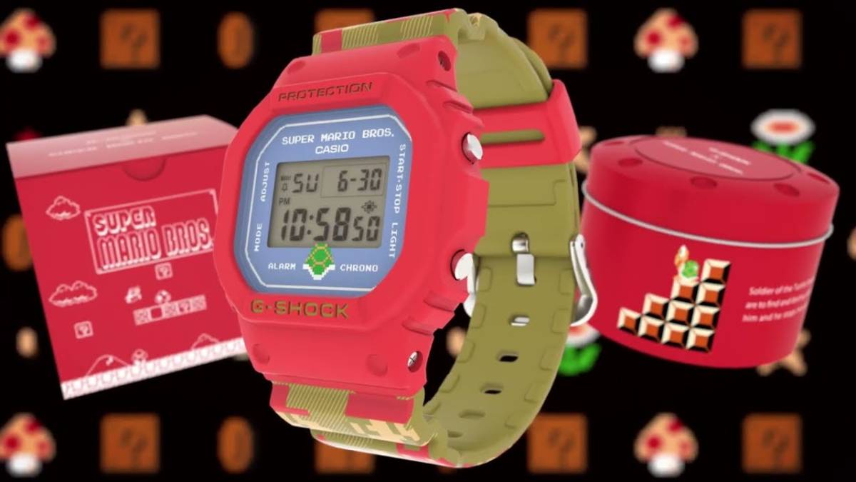 G-SHOCK×スーパーマリオ限定品！DW-5600SMB-4JR 新品・未使用 