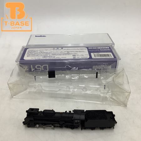 1円〜 動作未確認 天賞堂 Zゲージ 81105 D51 長野式集煙装置付