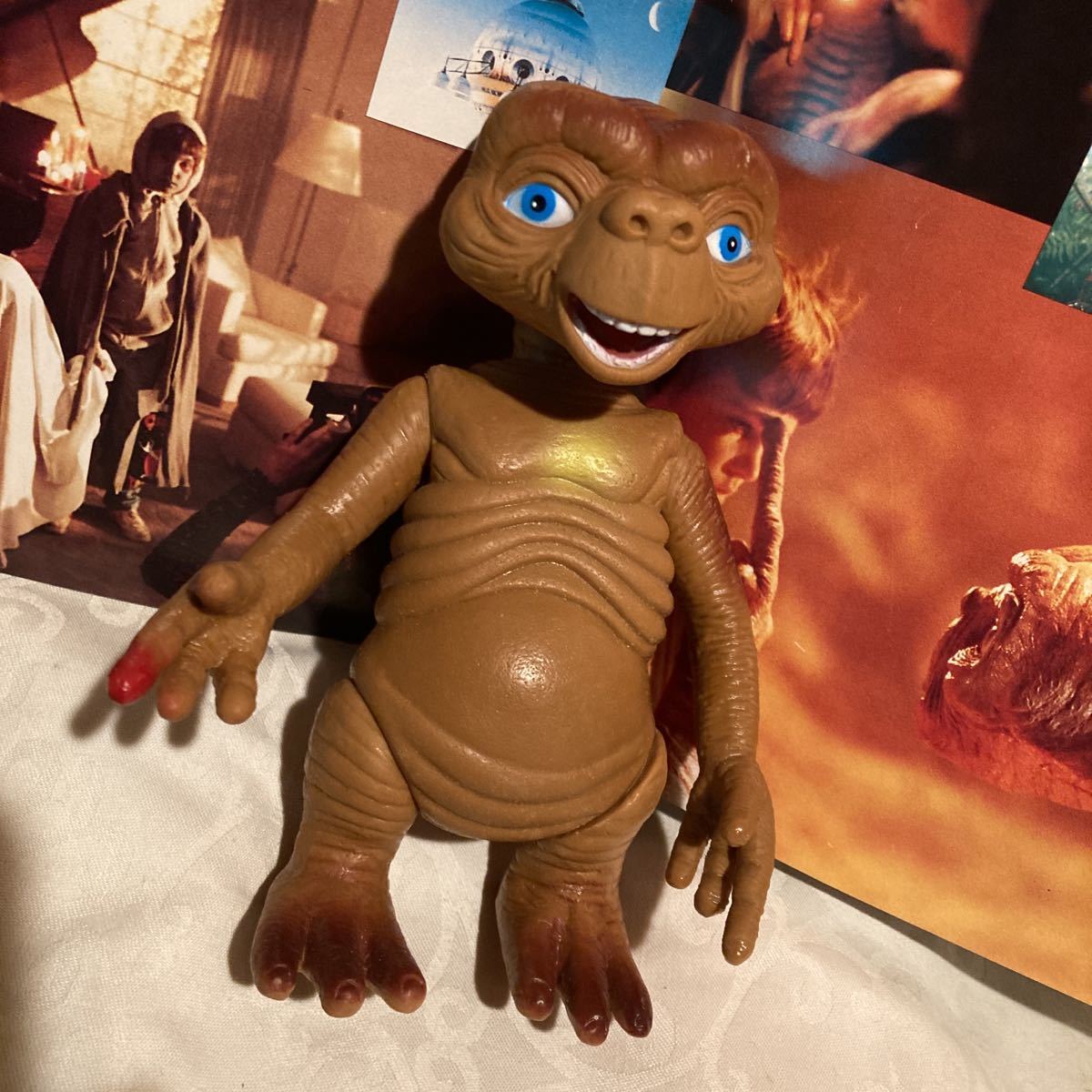 E.T ソフビ人形 当時物 1982 昭和57年 スピルバーグ(ソフビ)｜売買され