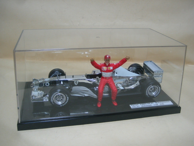  1/18 Hotwheels Ferrari F2003-GA #1 シューマッハフィギュア付き クロームメッキ 元箱なし 同梱不可(その他)｜売買されたオークション情報、yahooの商品情報をアーカイブ公開 - オークファン その他