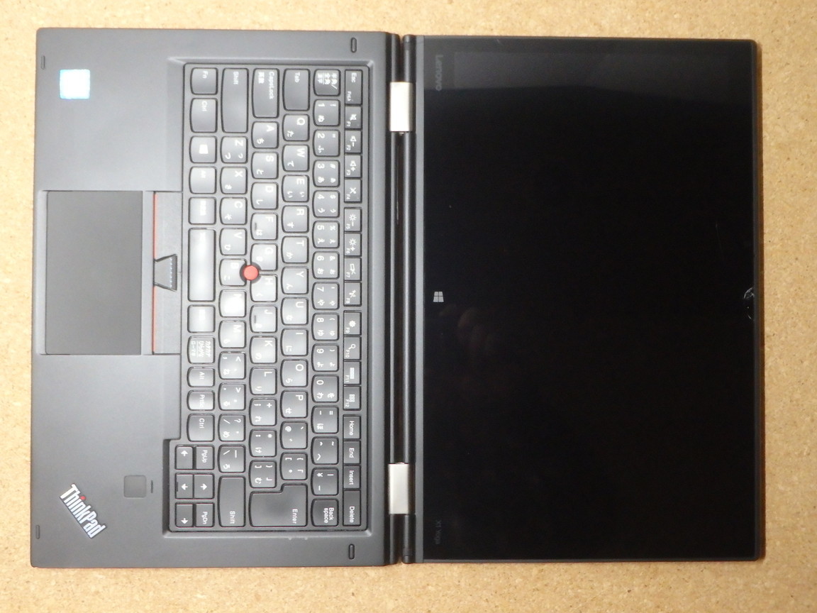 【難あり】Lenovo ThinkPad X1 Yoga（OS:Windows11Pro 22H2/CPU:Core i5-6200U 2.3GHz～2.8GHz/Mem:8GB）管理番号：P212005