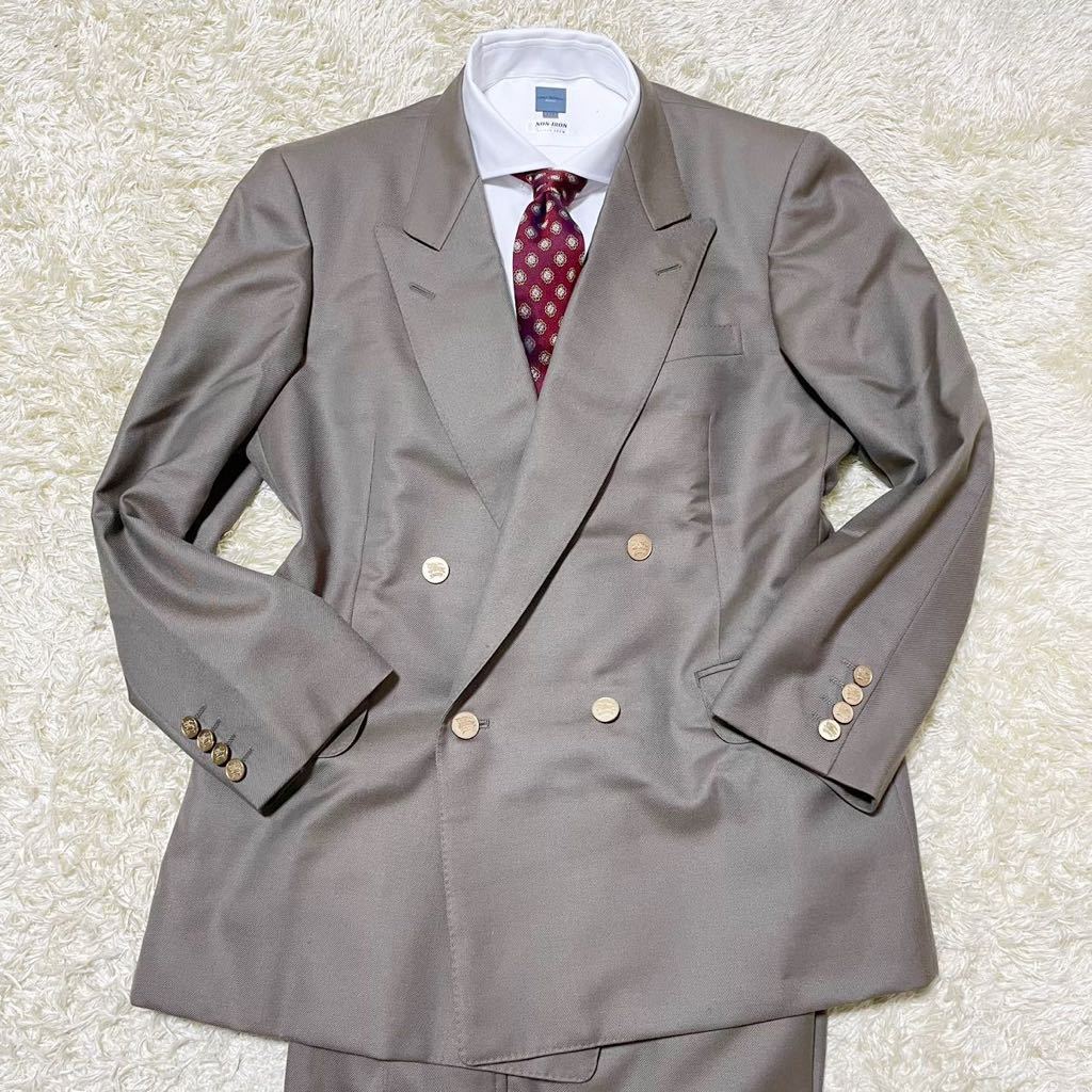 極美品 ! バーバリー 【輝く金ボタン】 Burberrys' ダブルスーツ