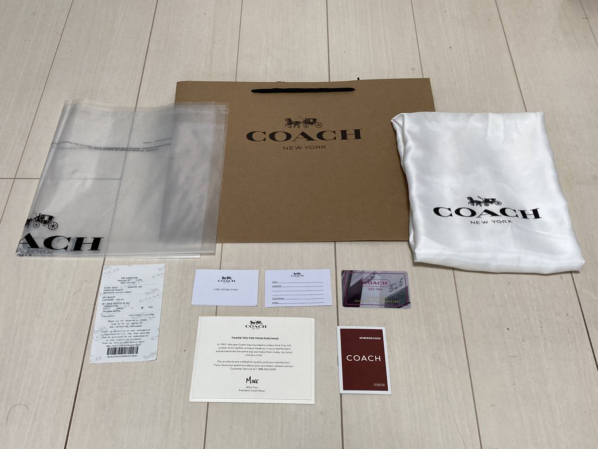 ☆新品未使用 正規品 COACH コーチ C6035 トートバッグ フィールド