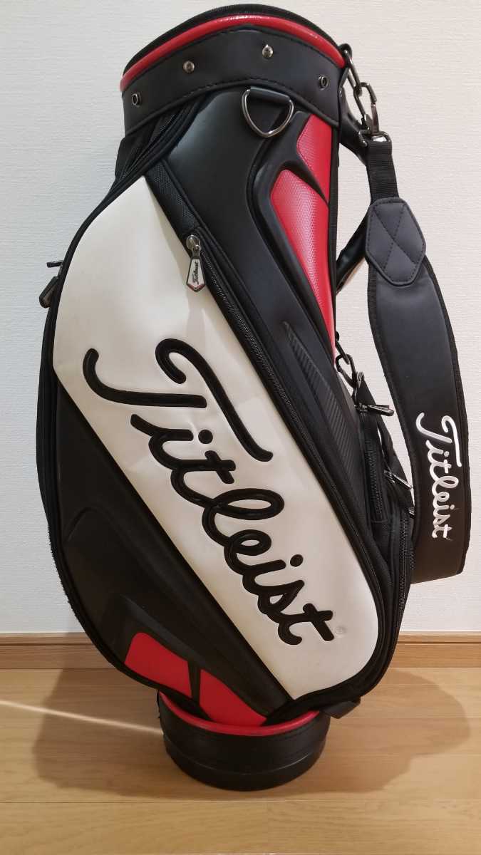 希少 限定 タイトリスト キャディバッグ スタッフバッグ ツアーモデル