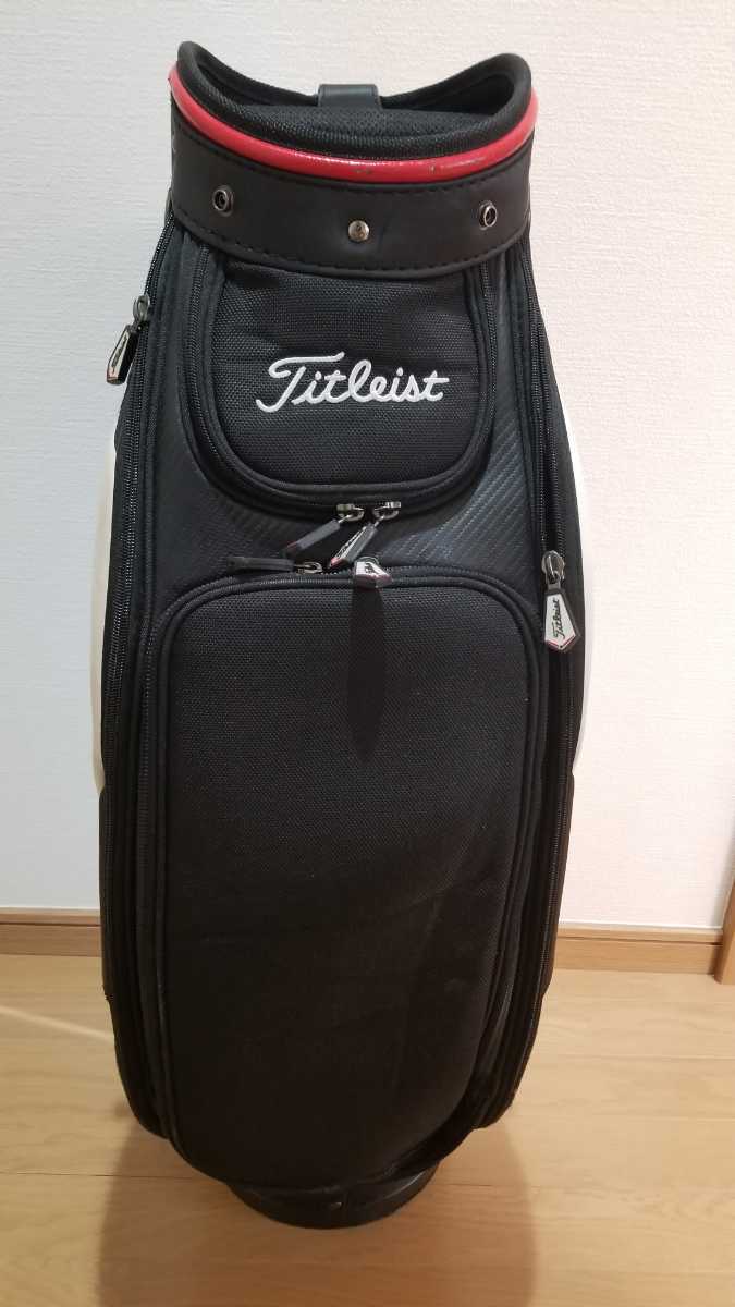 希少 限定 タイトリスト キャディバッグ スタッフバッグ ツアーモデル