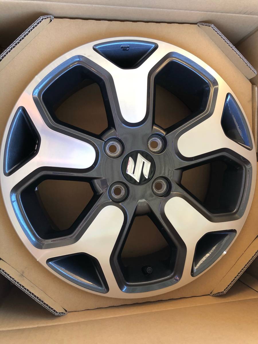 スズキハスラータフワイルド純正15インチ ホイールセット ❮ 納車前取