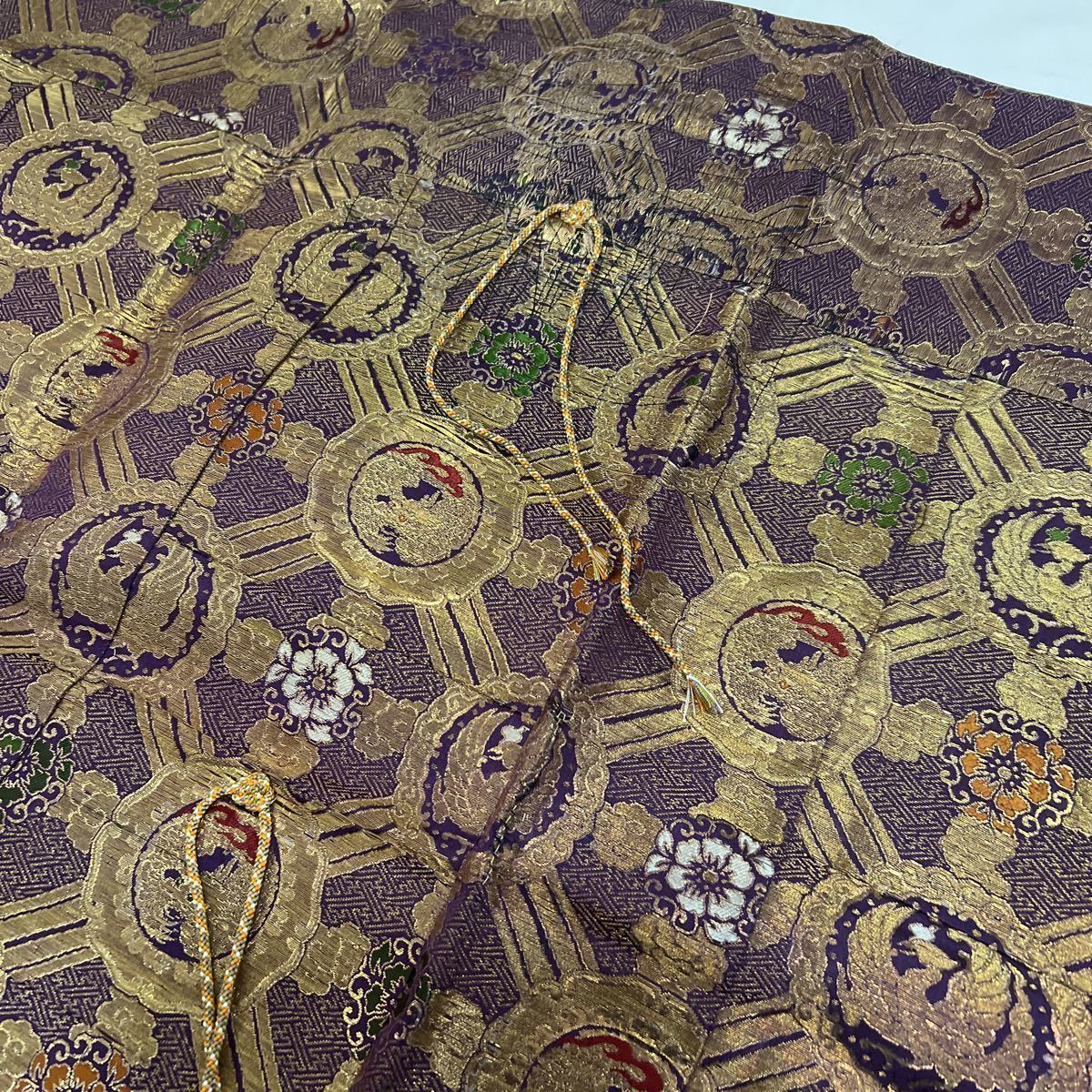 金襴七条袈裟 衲衣 法衣 仏具 金襴七条袈裟】【衲衣】冬用 真言宗 修多羅 正絹 法要 葬儀 仏具 僧侶