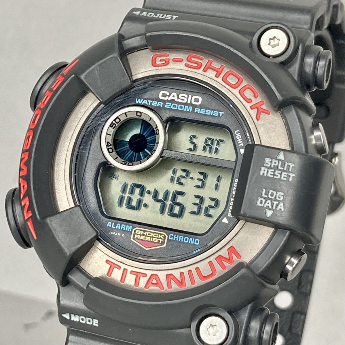 未使用同等 箱説付 G-SHOCK DW-8200-1A 2代目デザイン FROGMAN 