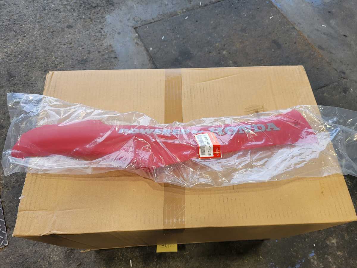 ライブDIO ZX 右アンダーカバー スケルトンレッド 赤 新品未使用
