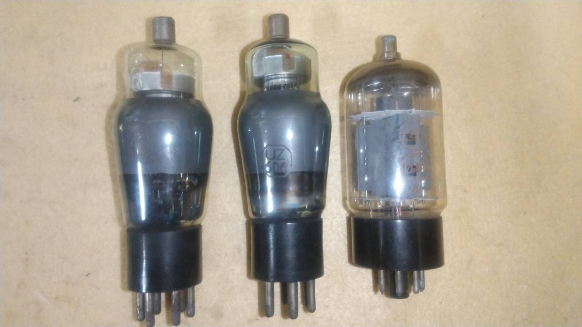 真空管 NEC 42＆マツダ 6ZP1/UX134/UX80/UT6F7/UZ6D6/UY47B＆TEN12G-B7