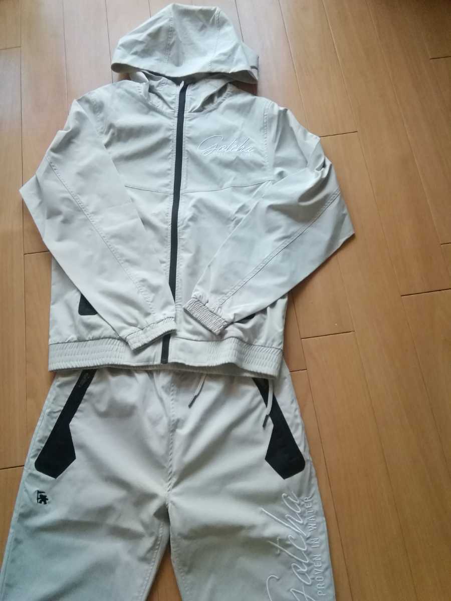 GOTCHA ガチャ ゴルフ レインウェア　セットアップ　サイズS