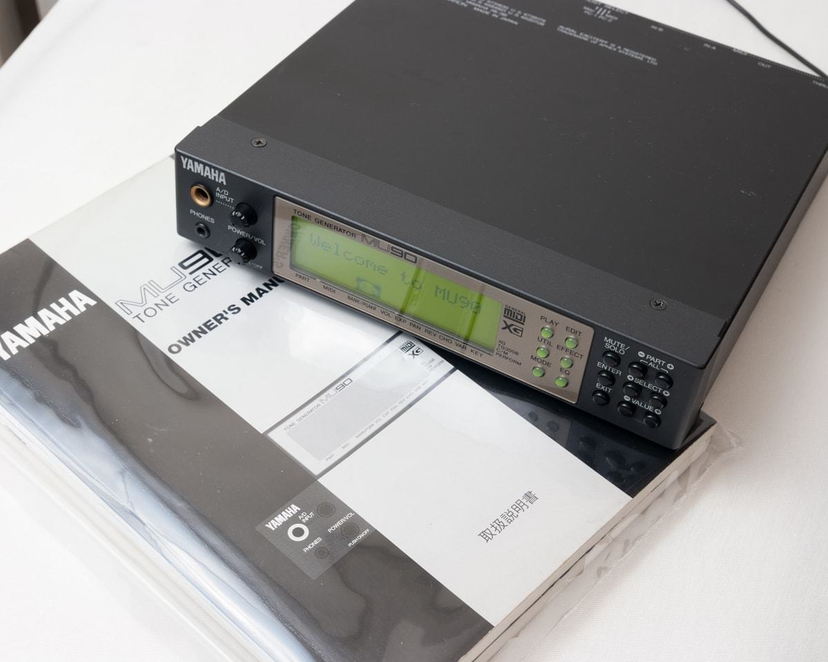 YAMAHA MU90 MIDI音源 YAMAHAMU90MIDI音源です 【公式通販】