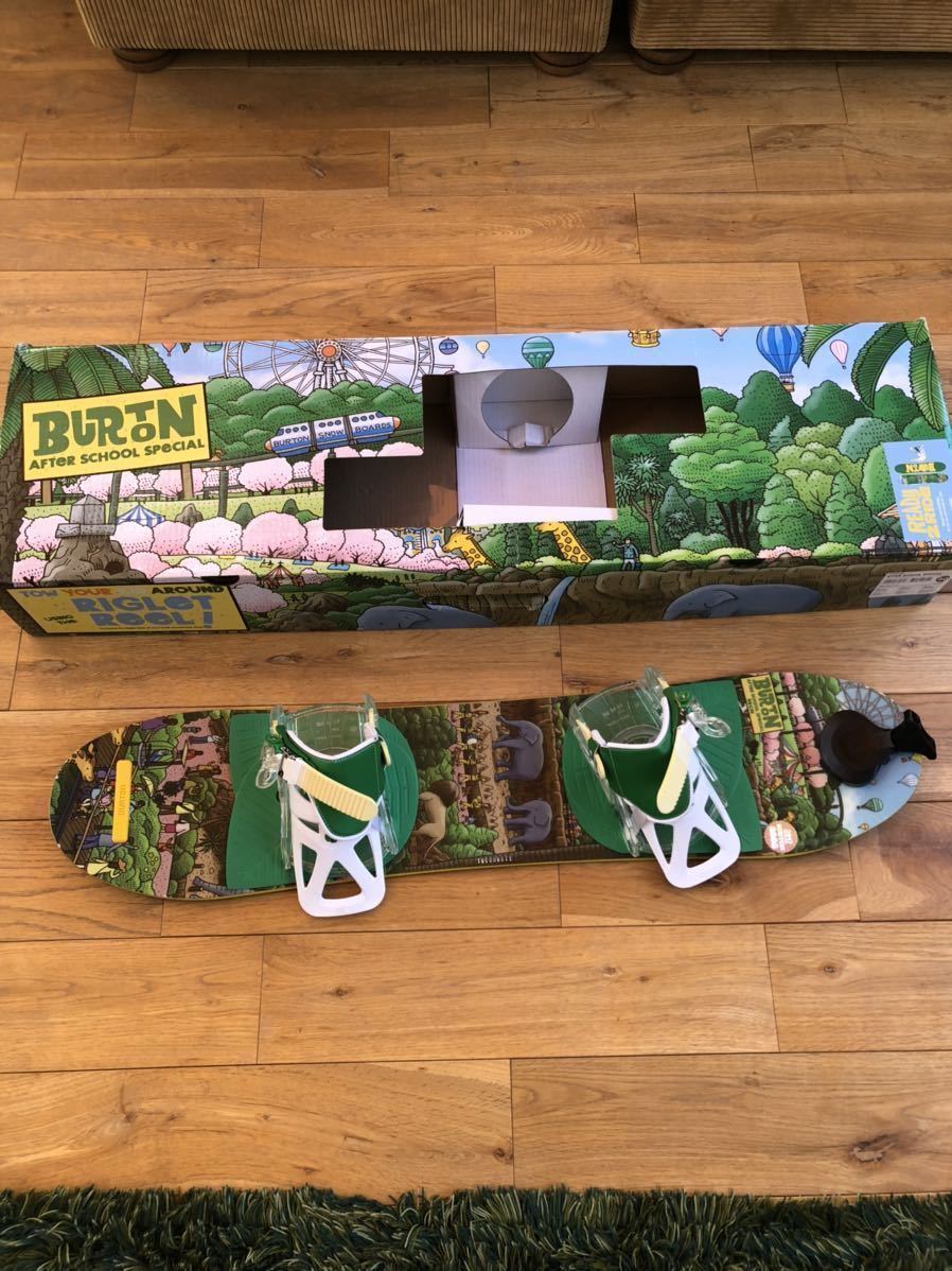 キッズBURTON AFTERSCHOOLスノーボード ビンディングセット BURTON
