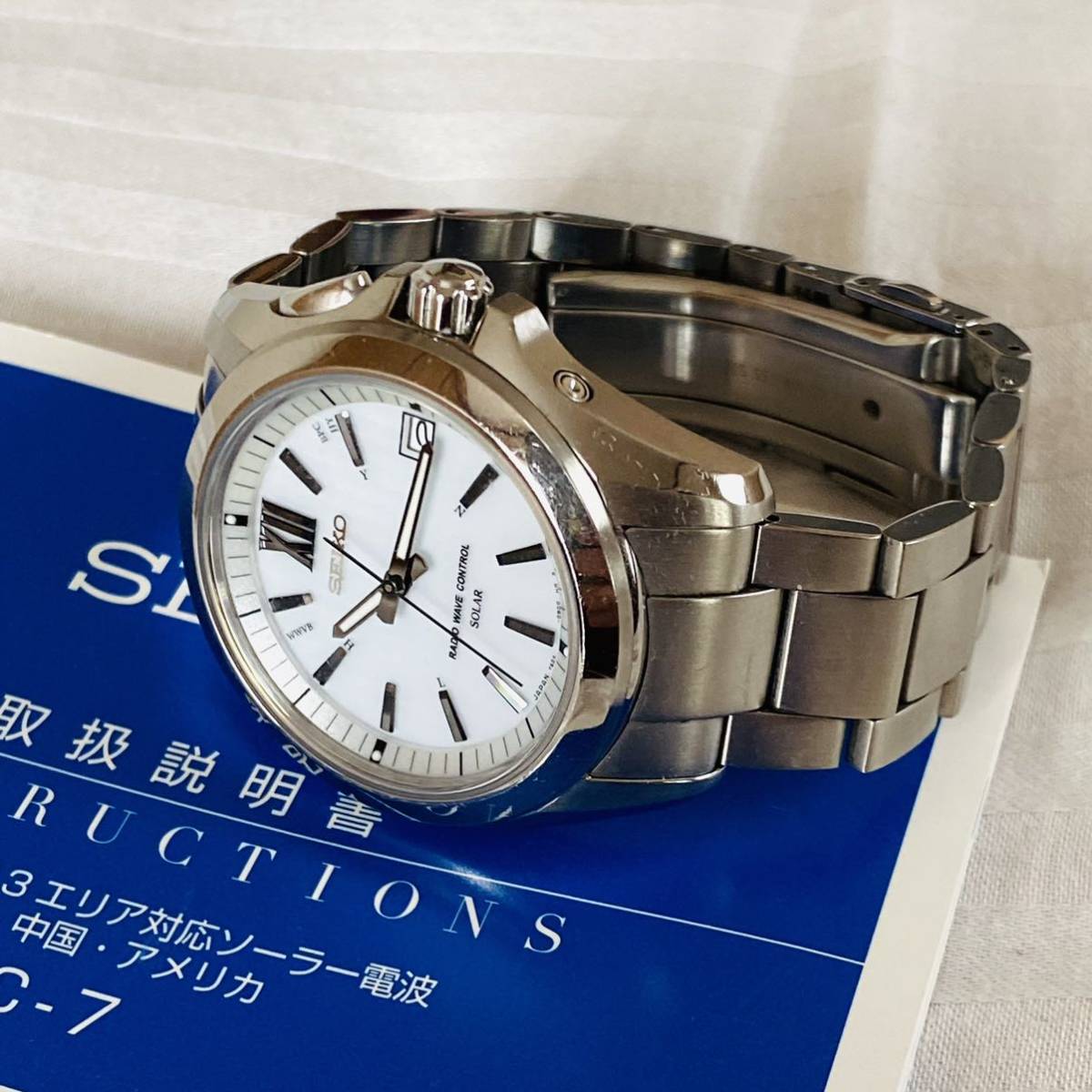 SEIKO ◇ ブライツ 良品 世界電波ソーラー 7B24◇ SAGZ063 (ブライツ 