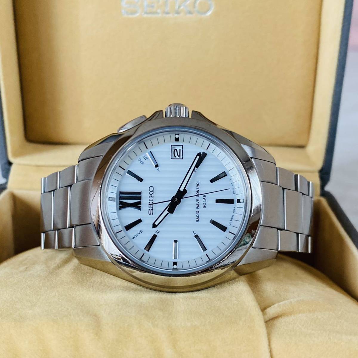 SEIKO ◇ ブライツ 良品 世界電波ソーラー 7B24◇ SAGZ063 (ブライツ 