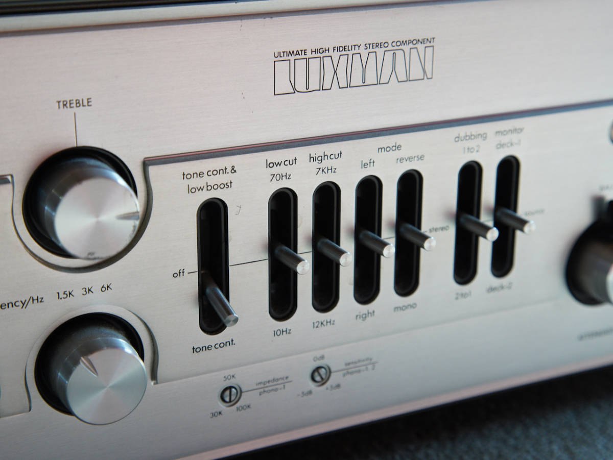 LUXMAN プリアンプ C-1010 シリアルNo G6501168 C-1010 ラックスマン