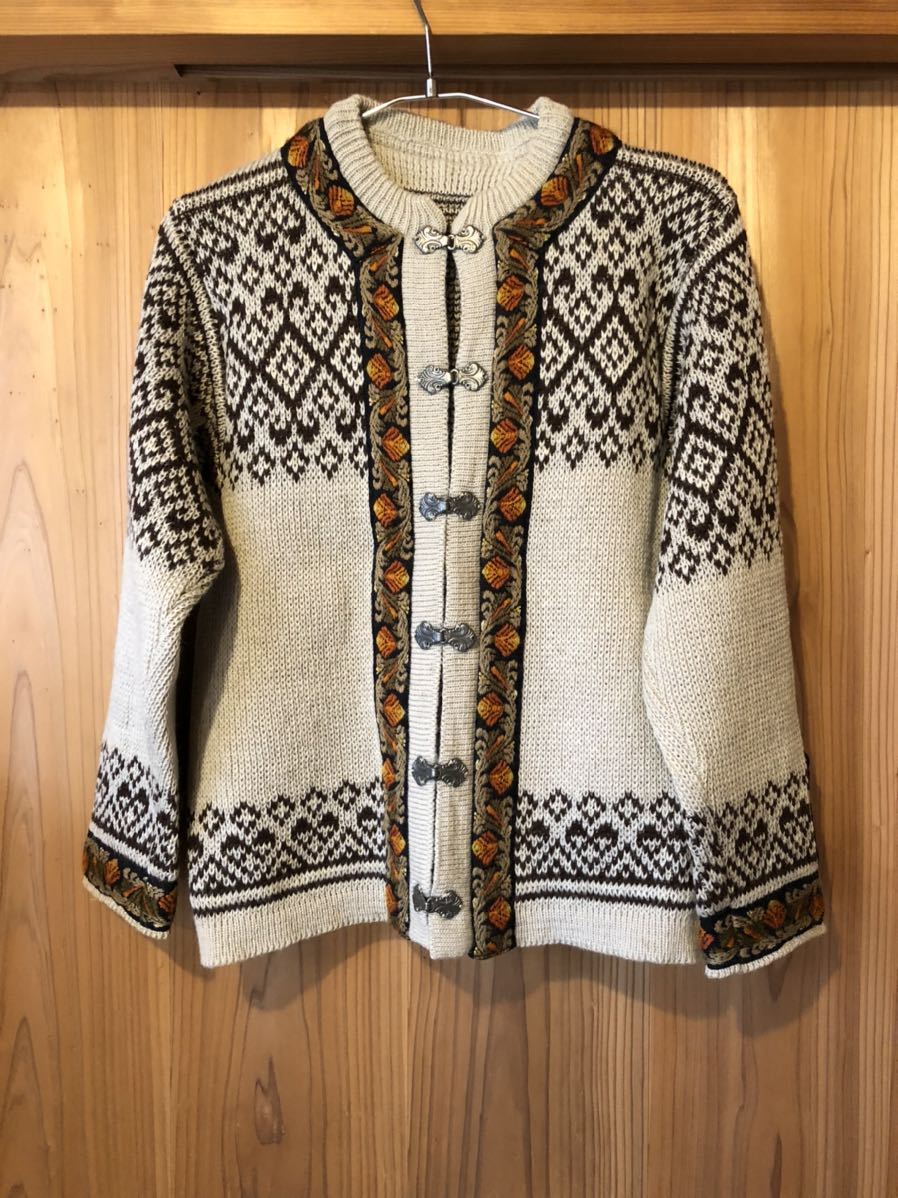 ノルウェー Nordstrikk チロリアン ニット カーディガン ノルディック