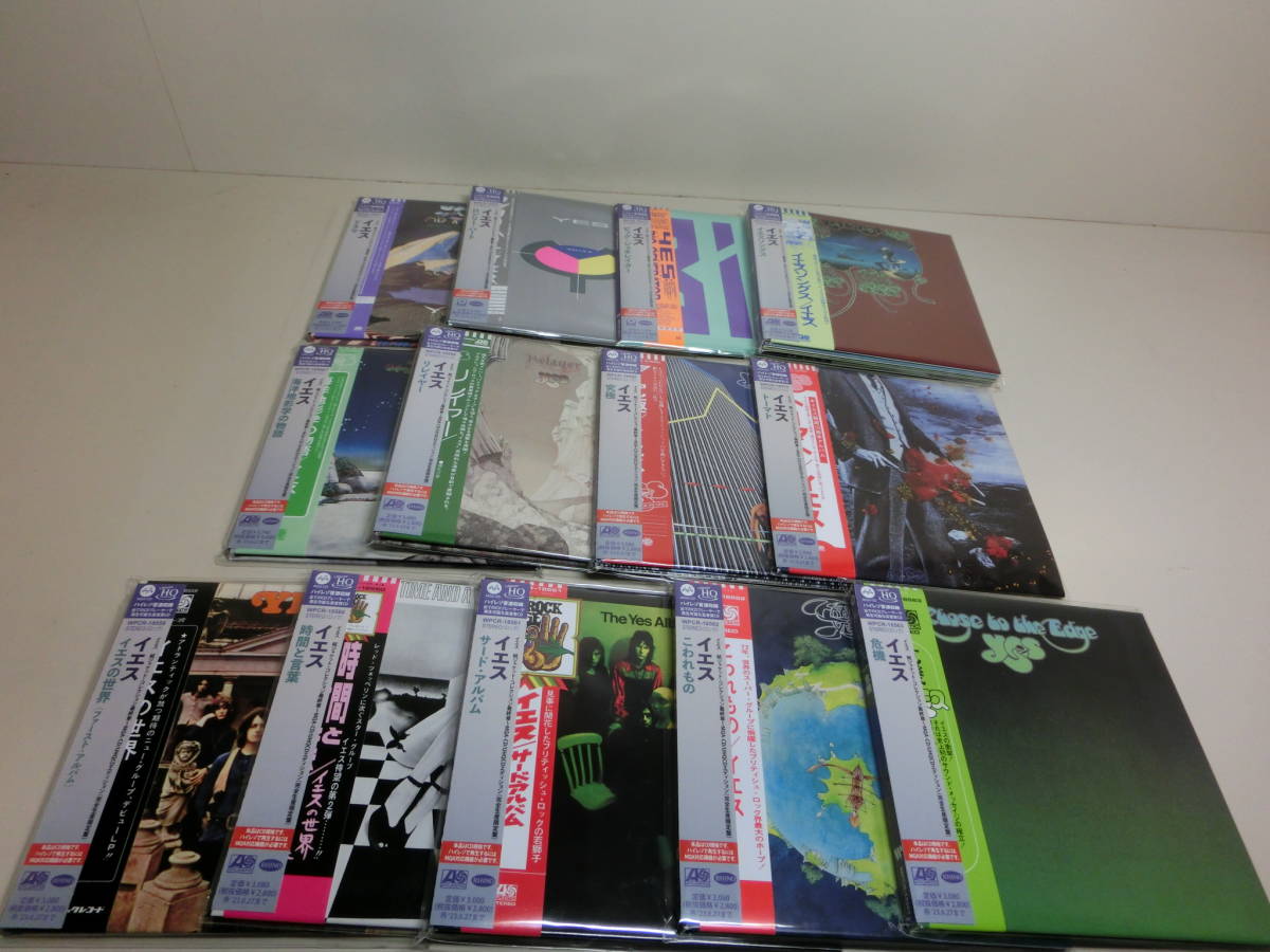 美品 YES イエス 紙ジャケCD 6枚 名盤セット 2001年HDCD 美品 YES