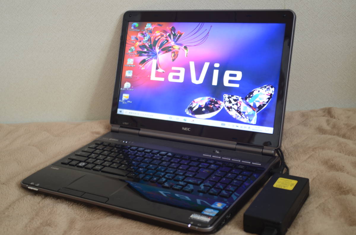 Windows 10 NECノートパソコン LaVieL PC-LL750F26B Core-i7 2670QM