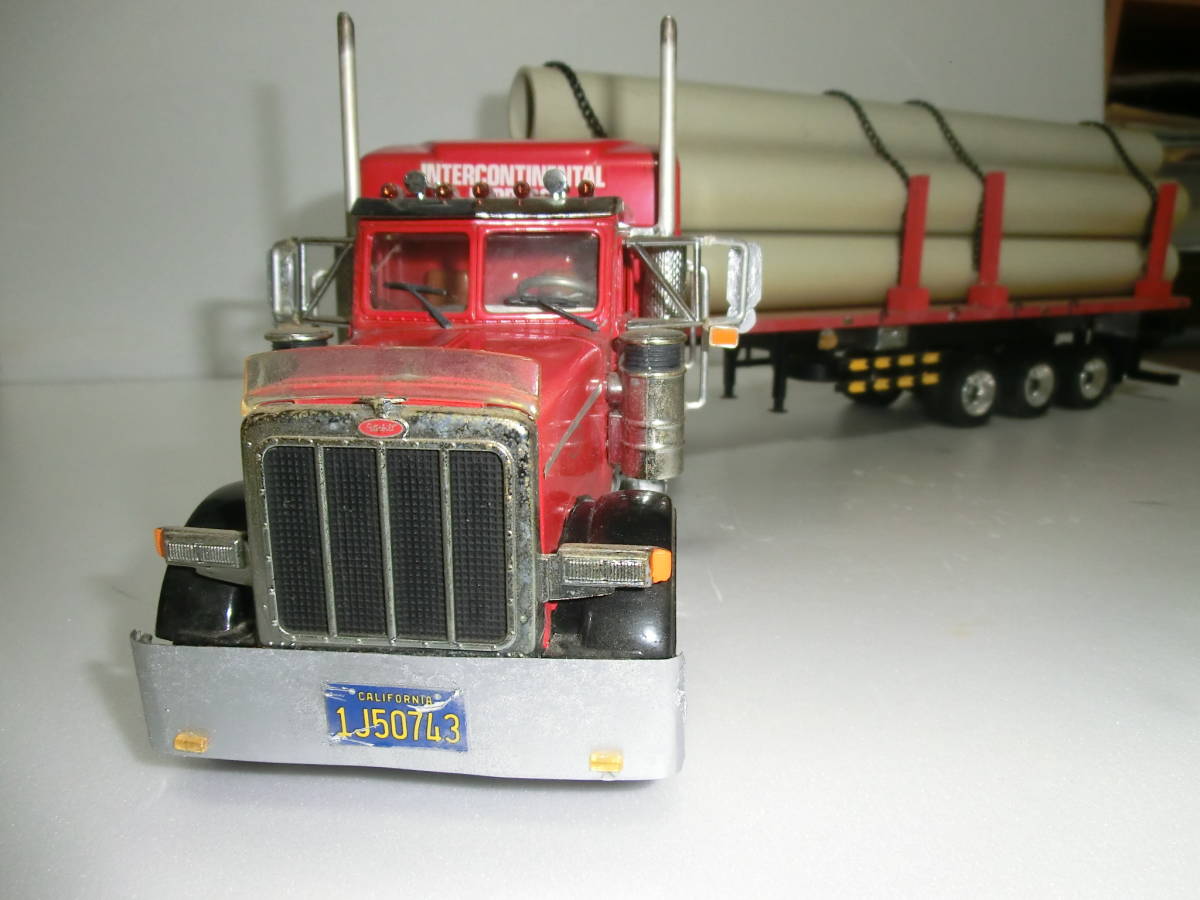 CMC 重量物運搬トレーラー ピータービルト379 1⁄87 ブラス 真鍮製 CMC