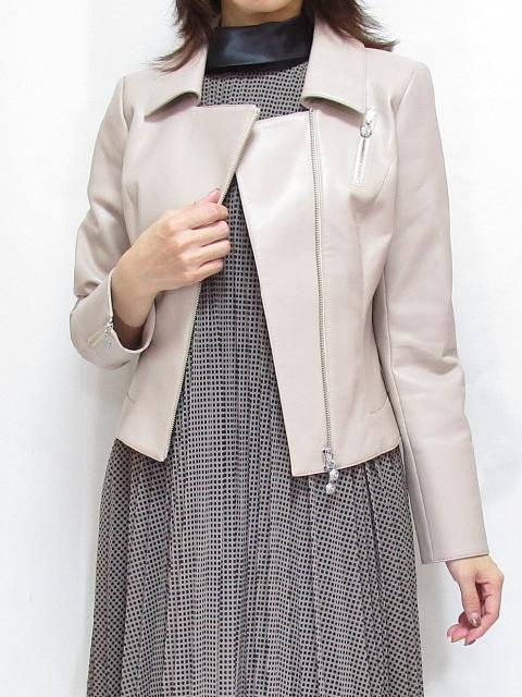René ベーシックジャケット ピンクベージュ René ベーシックジャケット