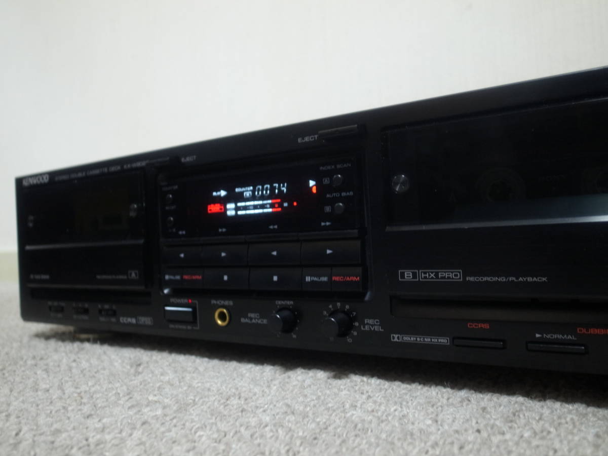 【 高音質多機能】KENWOOD KX-8020 良品 DolbyB/C/HXPRO搭載 高音質多機能 お勧めです！