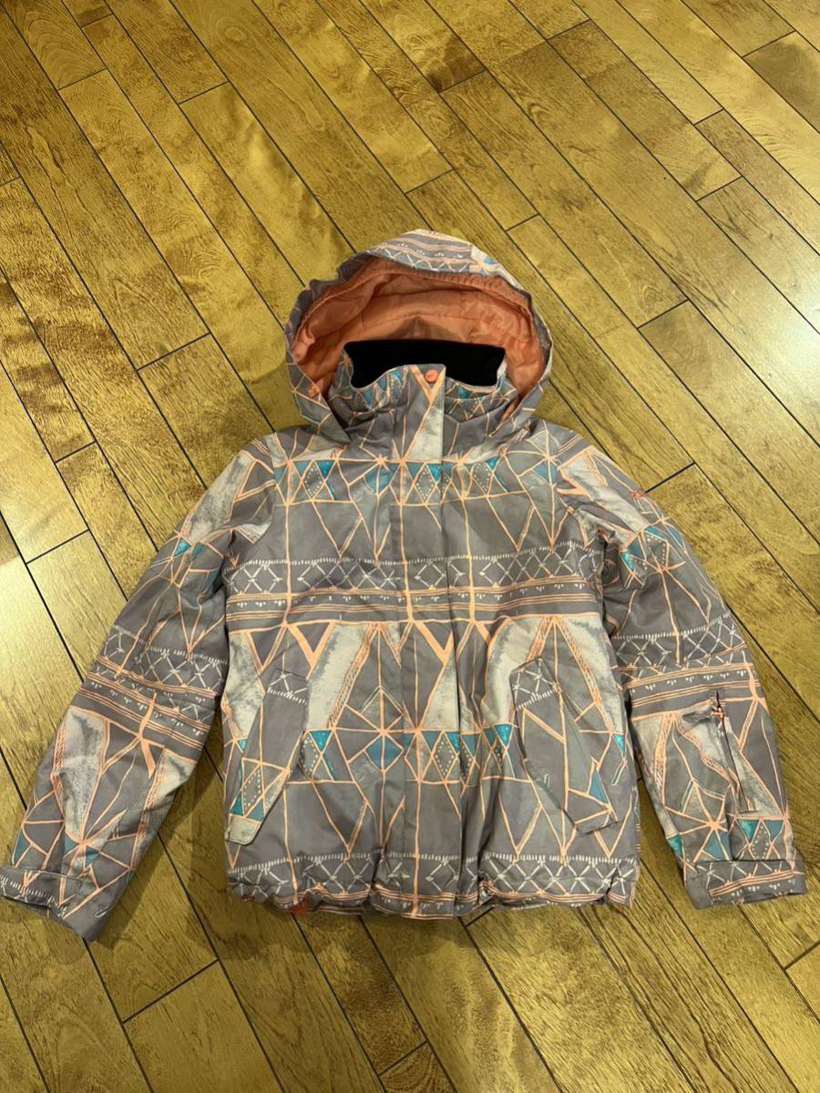 ROXY KIDS LADIES SNOWBORD WEAR FULL SET ロキシー スノボーウェア キッズ 中古４点セット 美品 8/S/P/CH