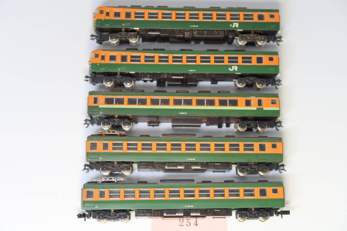 30104-254【電車】KATO 165系（5両）【中古品】