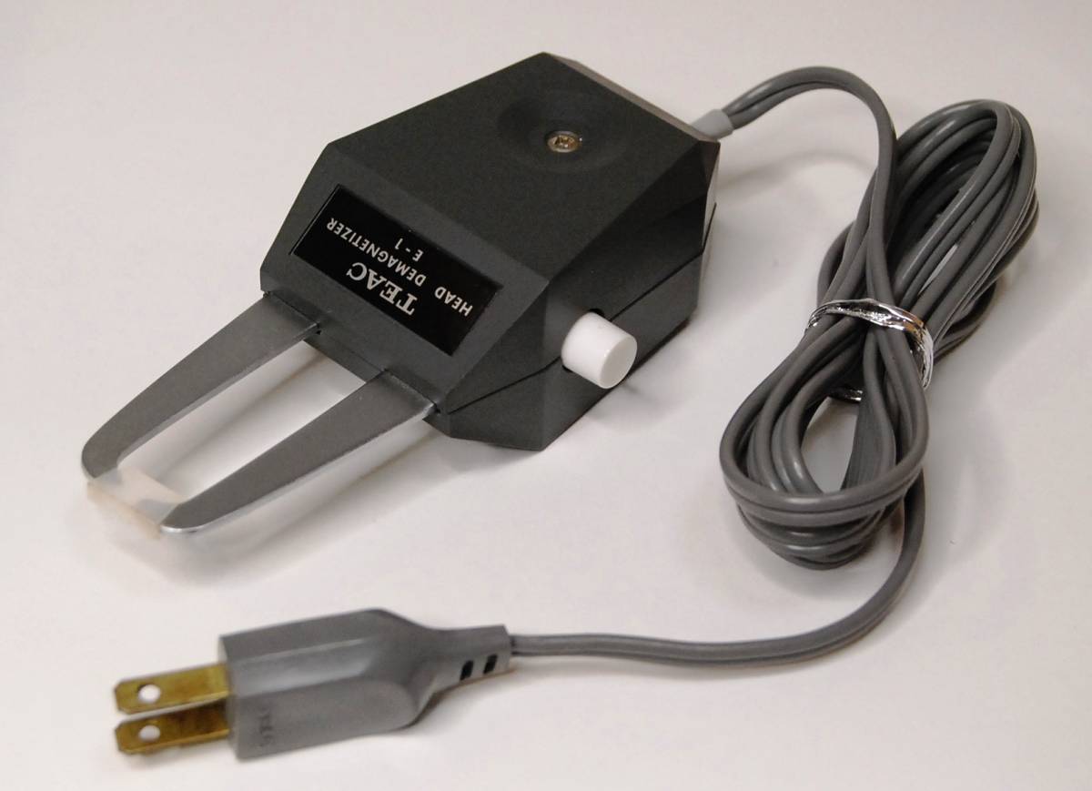 TEAC E-1 HEAD DEMAGNETIZER ヘッドイレーサー 消磁器 Teac Tape Head