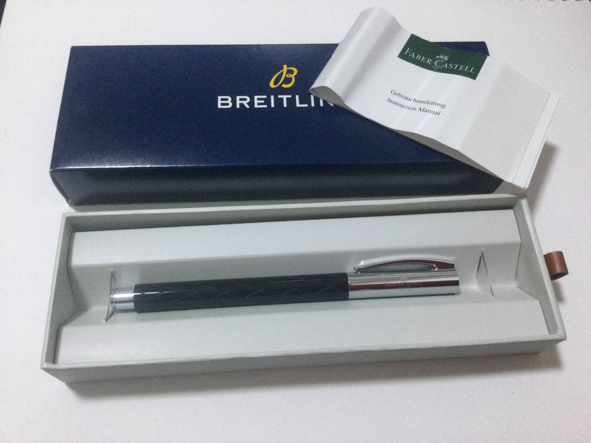ブライトリング ノベルティBREITLING ボールペン ファーバーカステル ☆本物 ブライトリング ボールペン ファーバーカステル FABER-CASTELL