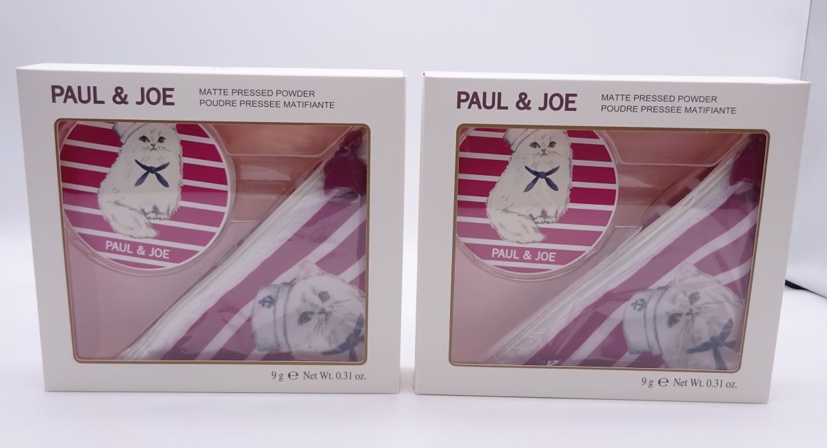 ★新品 PAUL&JOE ポール＆ジョー マット プレストパウダー 004×2箱セット★5