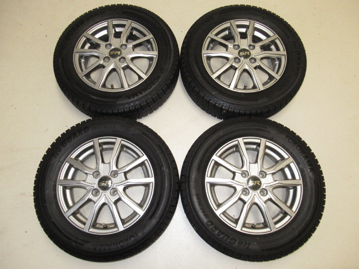 【豊富な，爆買い】 STRANGER 4.5J-14 off+44 pcd100/4H ヨコハマ iG50 PLUS 165/70R14 スタッドレスタイヤ付き4本 ソリオ/ハスラー/キャスト 他(スタッドレスタイヤ)｜売買されたオークション情報、yahooの商品情報をアーカイブ 4穴