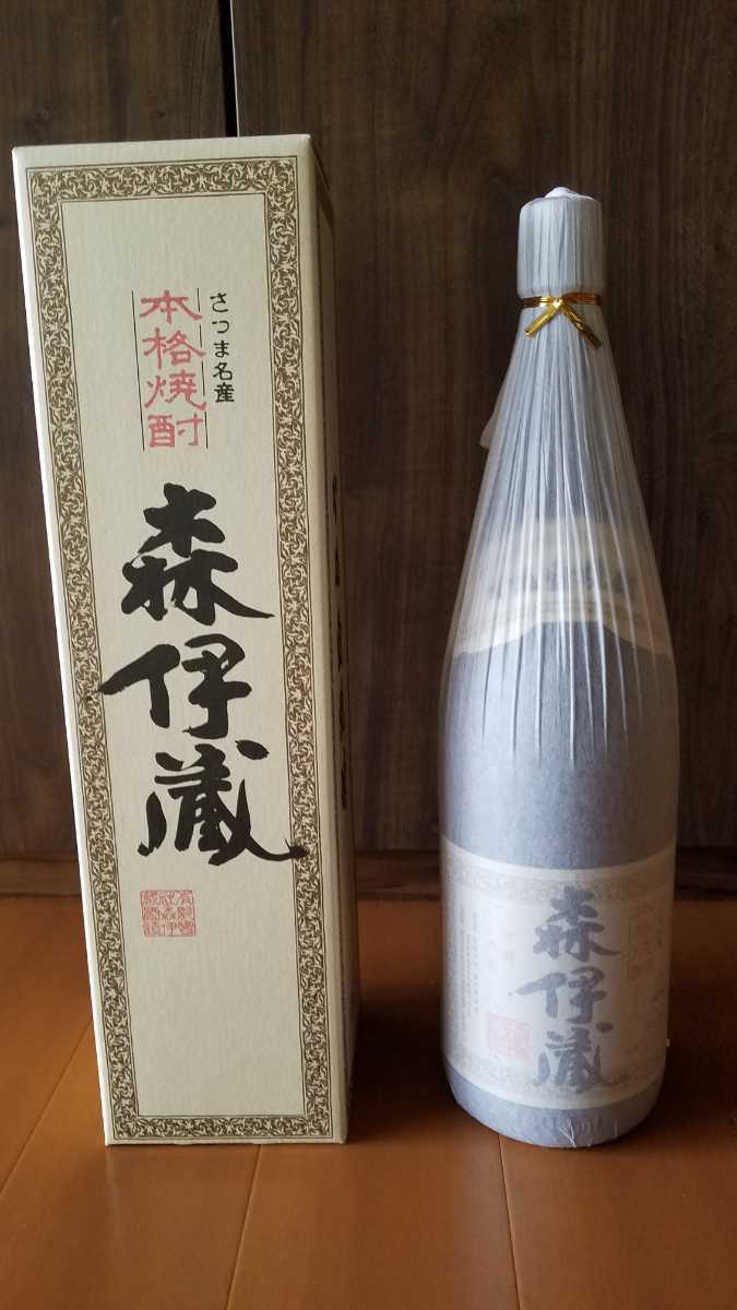 森伊蔵 1800ml 公式通販 芋焼酎 森伊蔵1800ml 中古 和紙付き 箱なし 未開