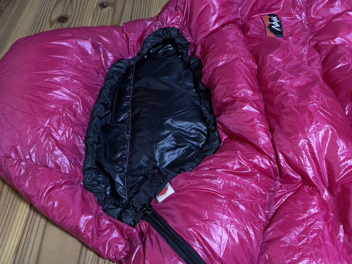 ナンガシュラフ250STD NANGA/ナンガ/寝袋/シュラフ/ボルドー/250STD