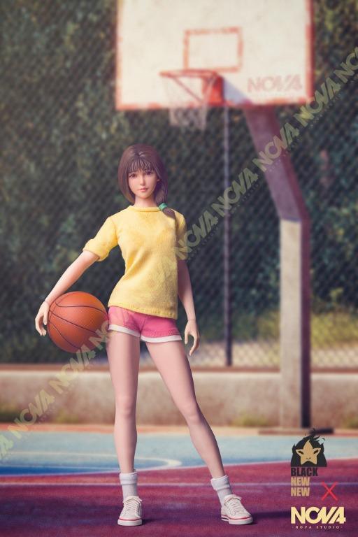 レア新品未開封 NOVA-005 NOVA Studio 『スラムダンク』 SLAM DUNK 赤木 晴子 AKAKI HARUKO １/6 可動フィギュア (検メディコム Medicom)