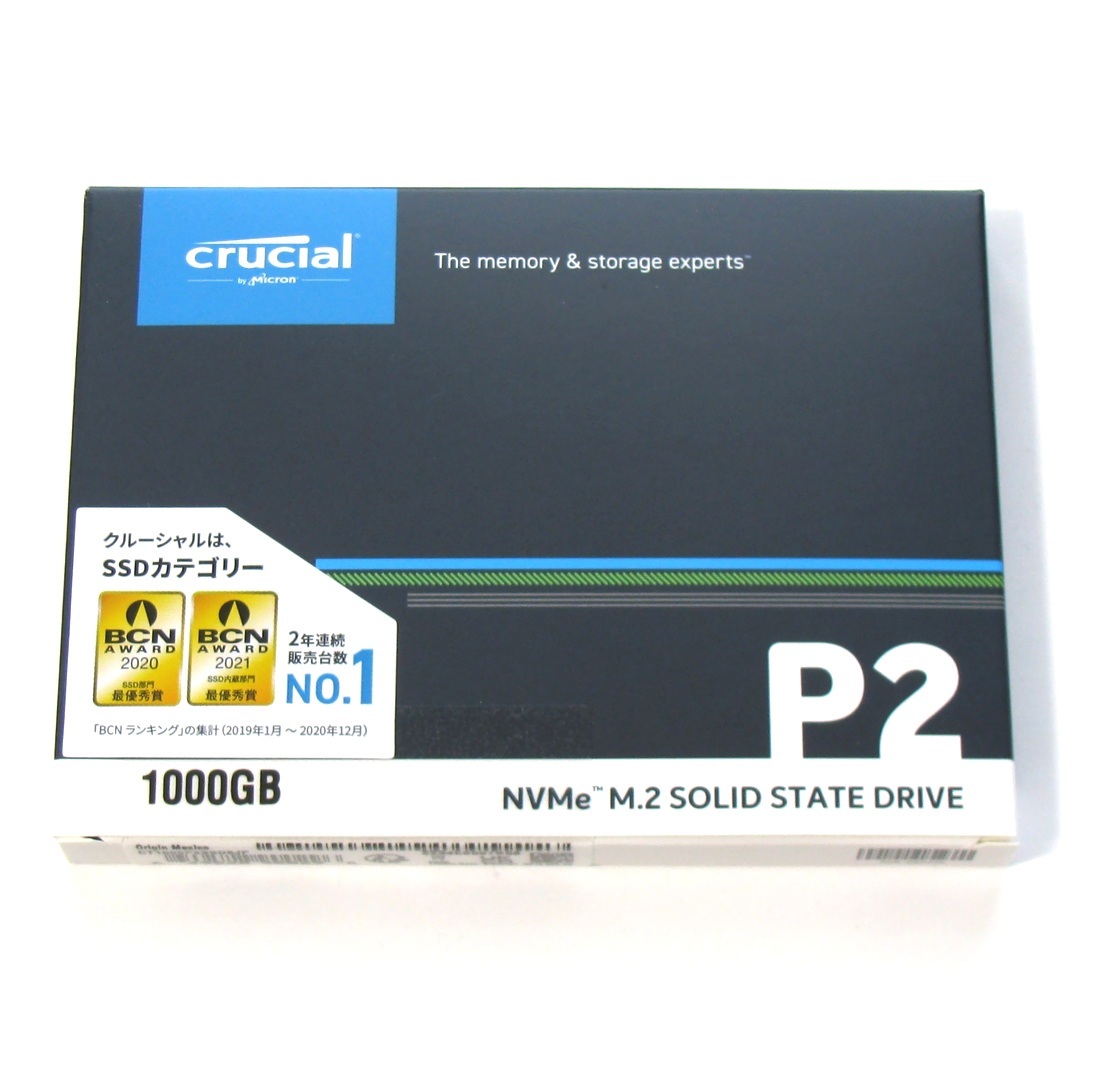 Crucial P2 1000GB M.2 2280 SSD 本体 Amazon.com: Crucial Crucial P2