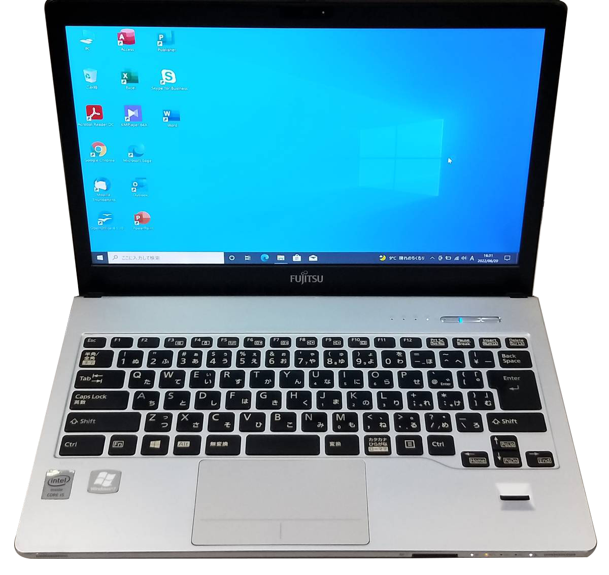 (1795) 秒速起動ノートSSD240G ASUS X54 i5 4G ☆【驚速 Fujitsu S904/H i5-4300U 1.90GHzx4+4GB+SSD240GB 13.3