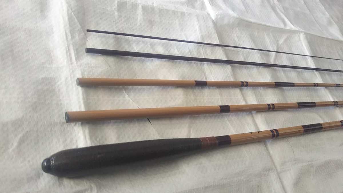 古へら竿 （古天峰 ・15尺・上良・kb-400・中古竿）